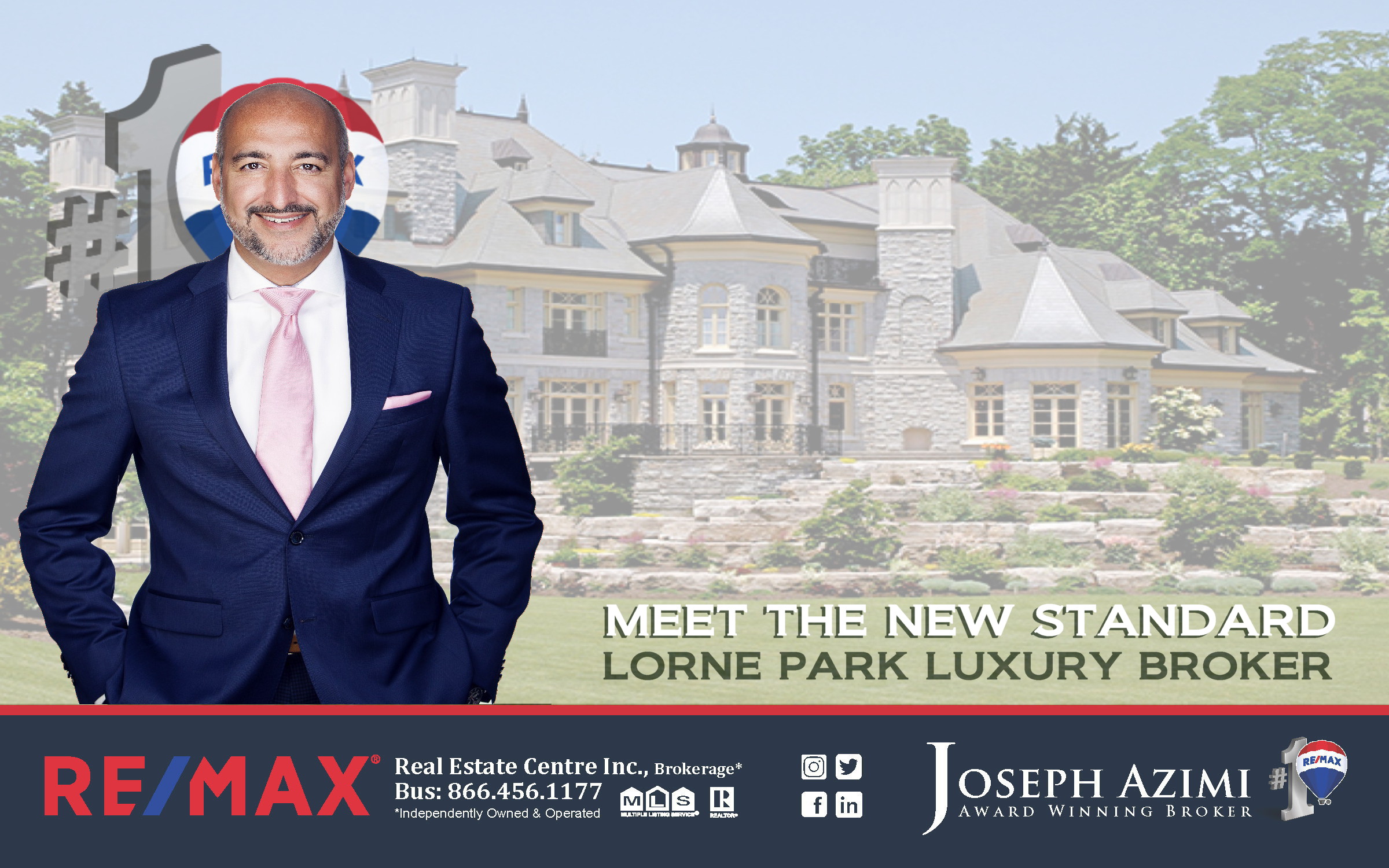 Lorne Park Luxury Real Estate Agent Broker Joseph Azimi